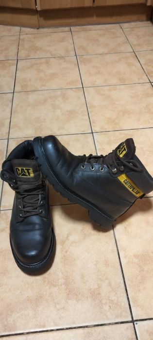 Мужские кожаные ботинки Caterpillar,р41,из натурал кожи, оригинал