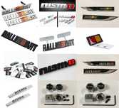 Эмблемы Nissan NISMO и Mitsubishi RALLIART