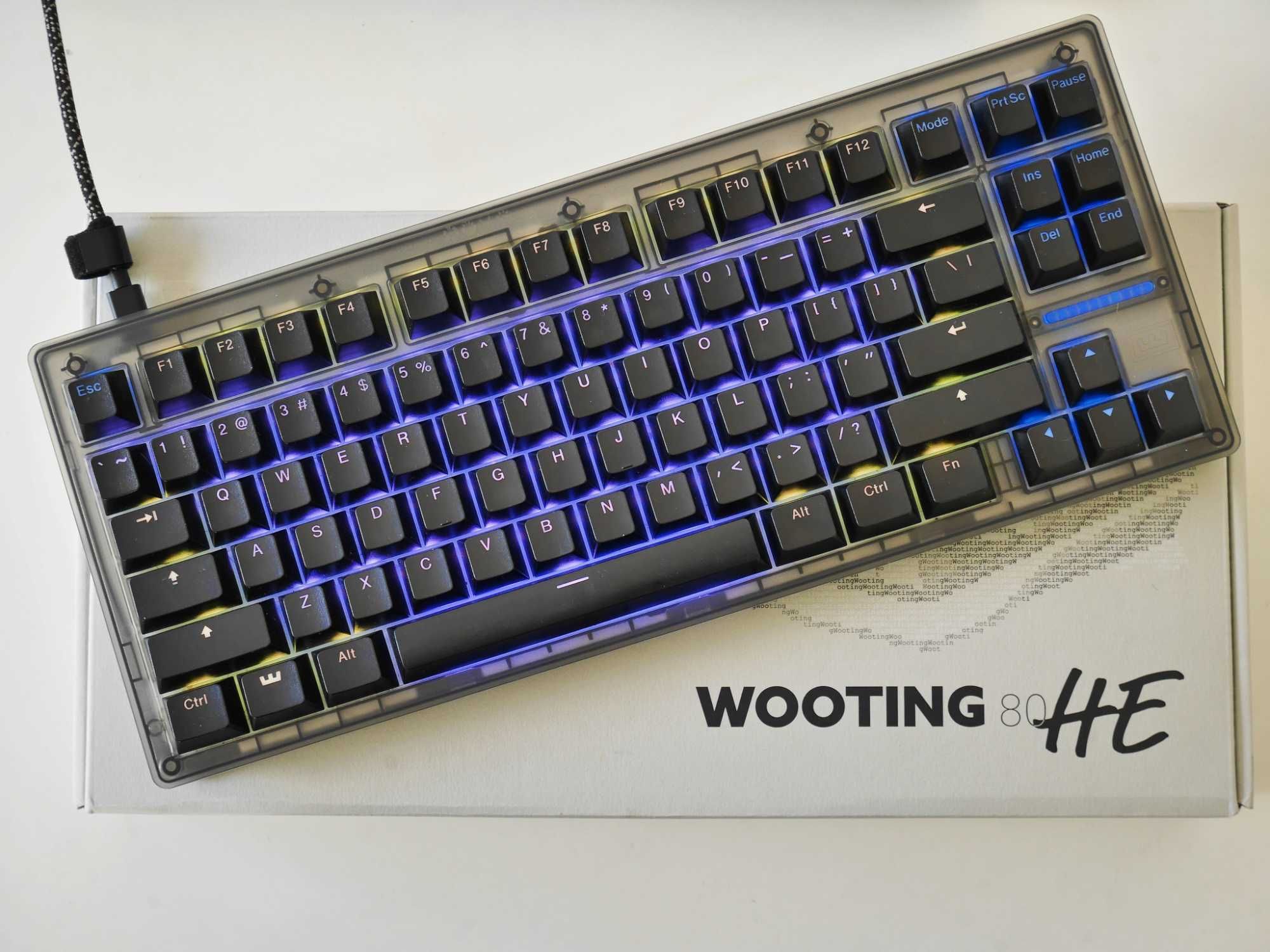 Wooting 80HE GEON Venom PCB магнітна кастомна TKL механічна клавіатура