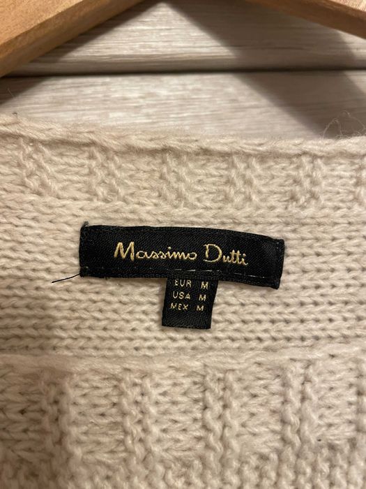 Sweter Massimo Dutti r. M wełna moher