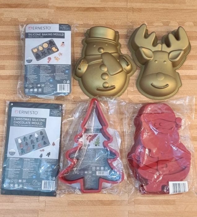 Pakiet foremek świątecznych do pieczenia – 6 sztuk