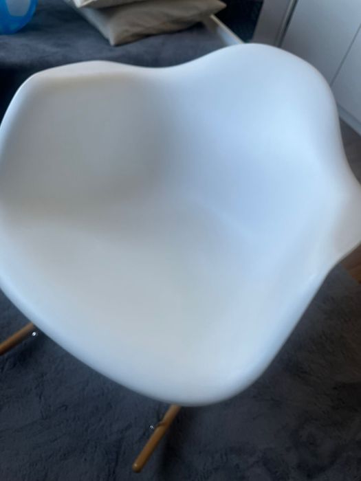 Krzesło bujane na płozach