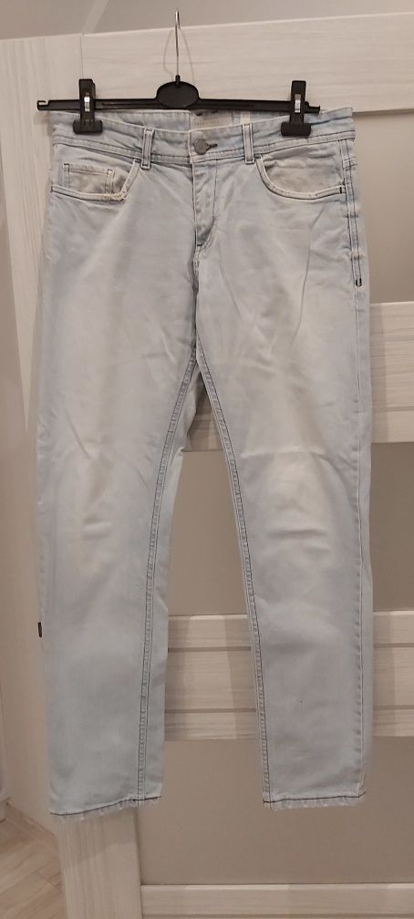 Spodnie męskie jeansy L
