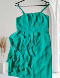Piękna zielona sukienka