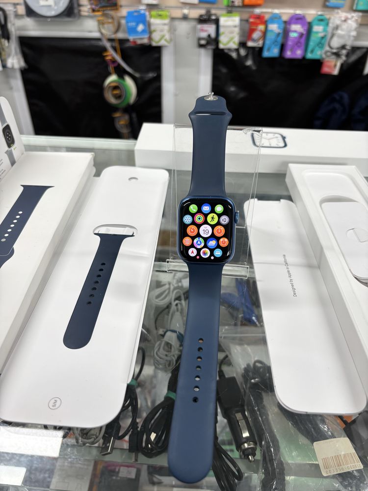 Apple Watch Series 7 GPS 45mm Blue Aluminum