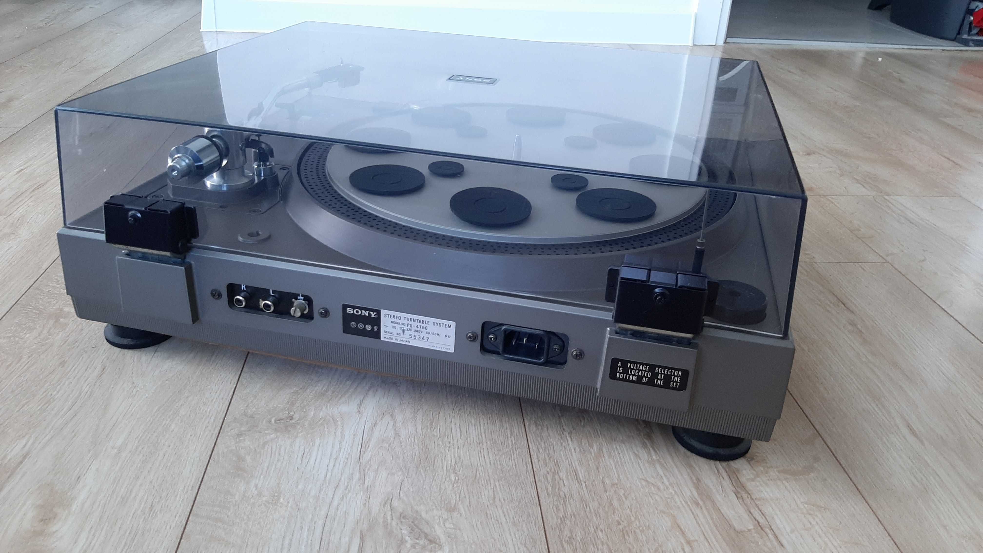 sony PS-4750 gramofon vintage