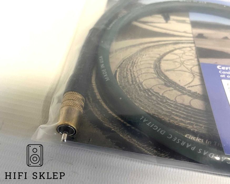 Cardas PARSEC - Kabel cyfrowy coaxial RCA na BNC 1m