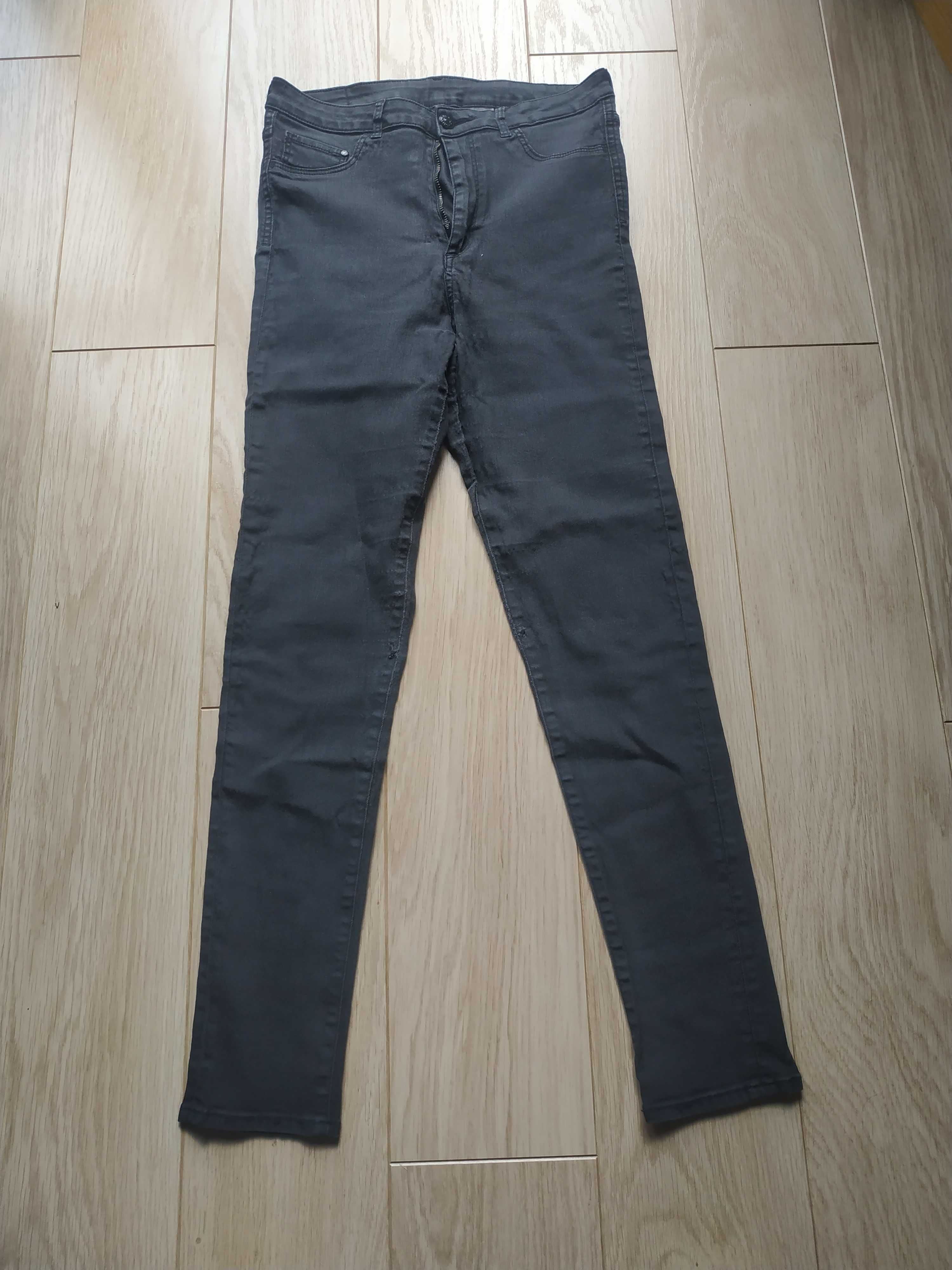 Spodnie jeans dla chłopca H&M Denim roz 170/76A - pięknie się nosi :)