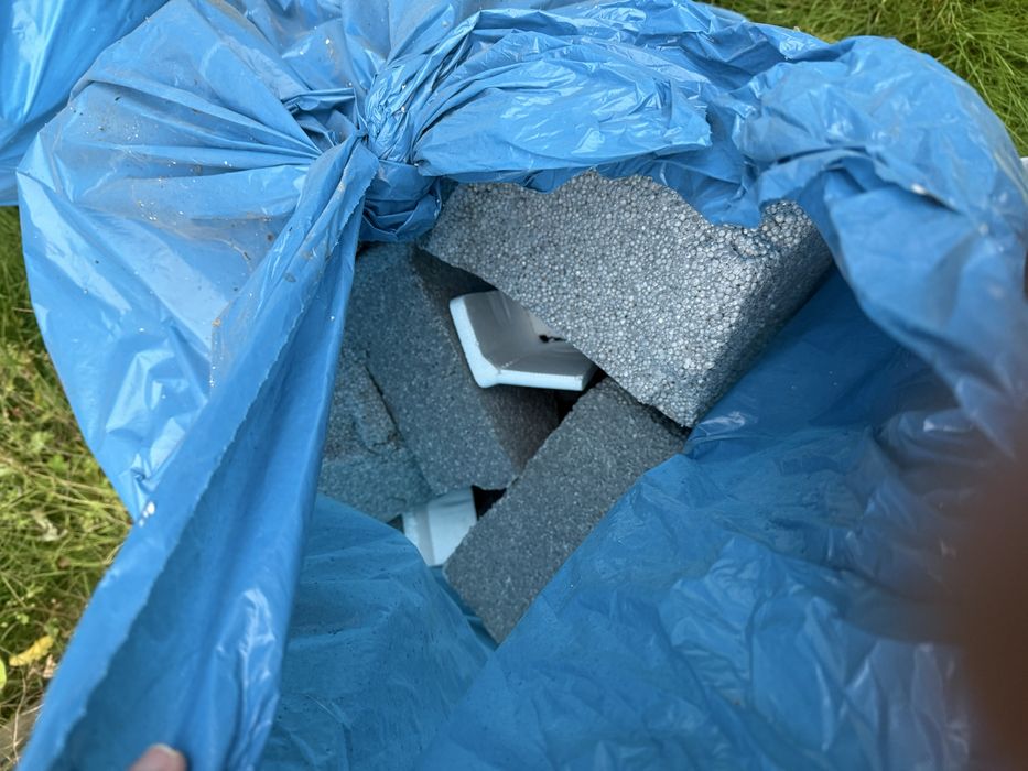 Oddam styropian po budowie