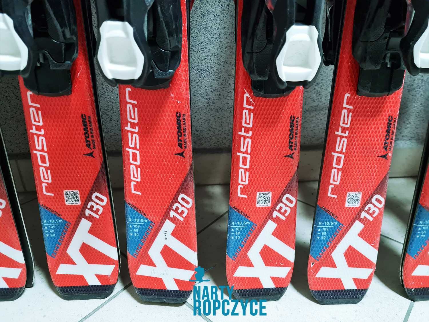 [NartyRopczyce] Narty 100 ATOMIC REDSTER XT DZIECIĘCE bdb stan! PAKIET