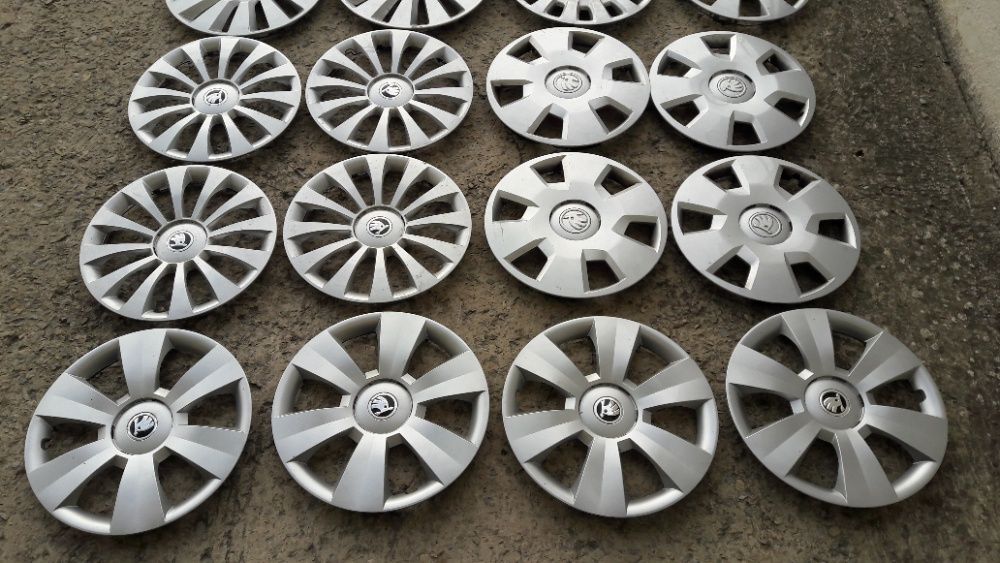 Колпаки Ковпаки R14,15,16 Skoda Octavia A5,А7 Fabia Rapid,Tour,Jeti