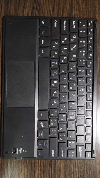 Беспроводная Bluetooth клавиатура с тачпадом для Smart TV и планшета