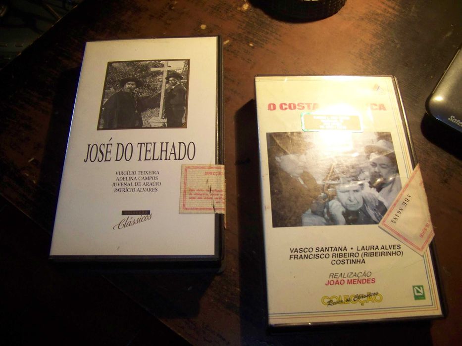 lote de 18 filmes portugueses antigos em VHS