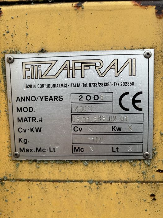 Підбирач валків Zaffrani 400N