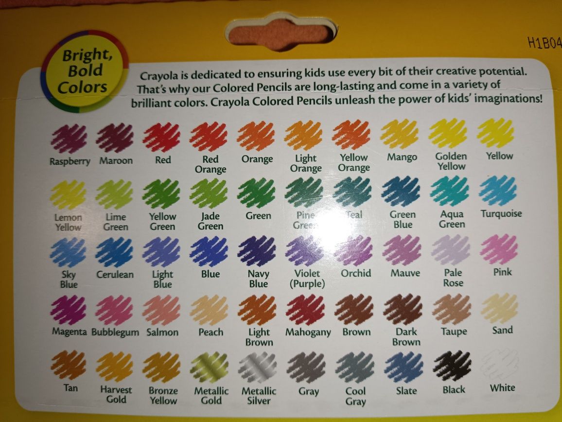 Карандаши цветные Crayola 50 шт