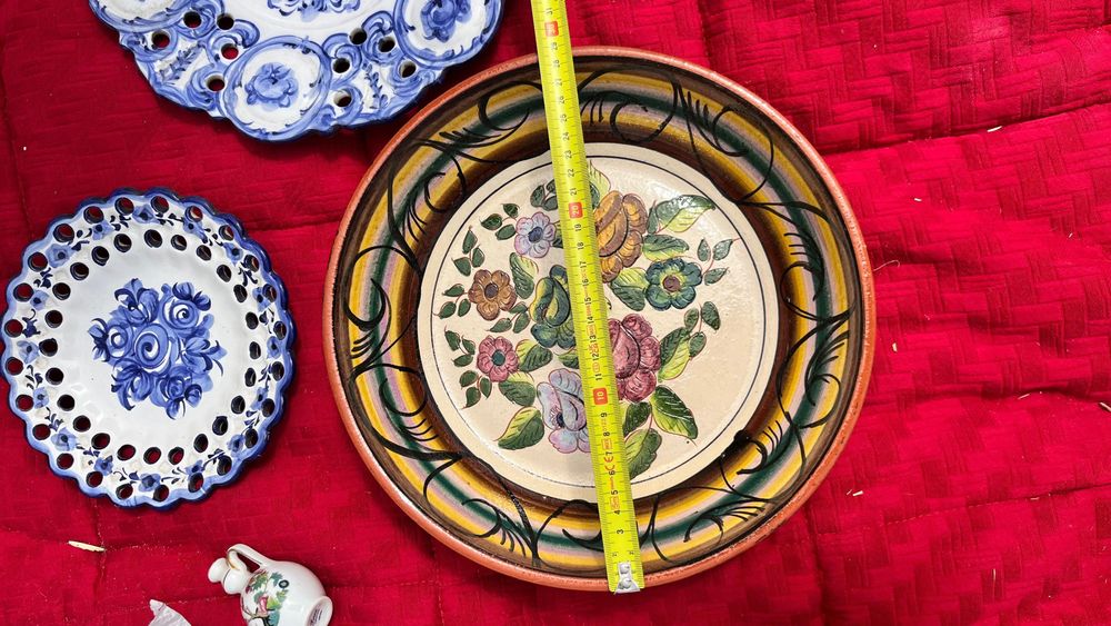 Pratos decorativos