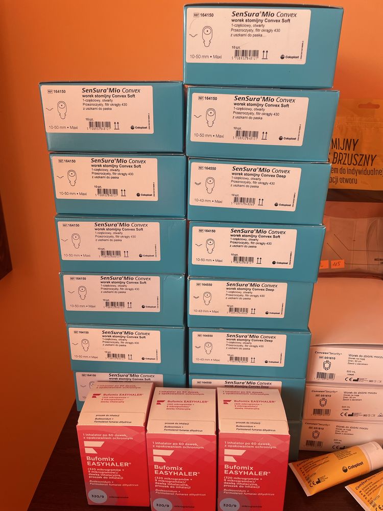 Akcesoria stomijne SenSura Mio Convex Soft Deep Coloplast worki pas