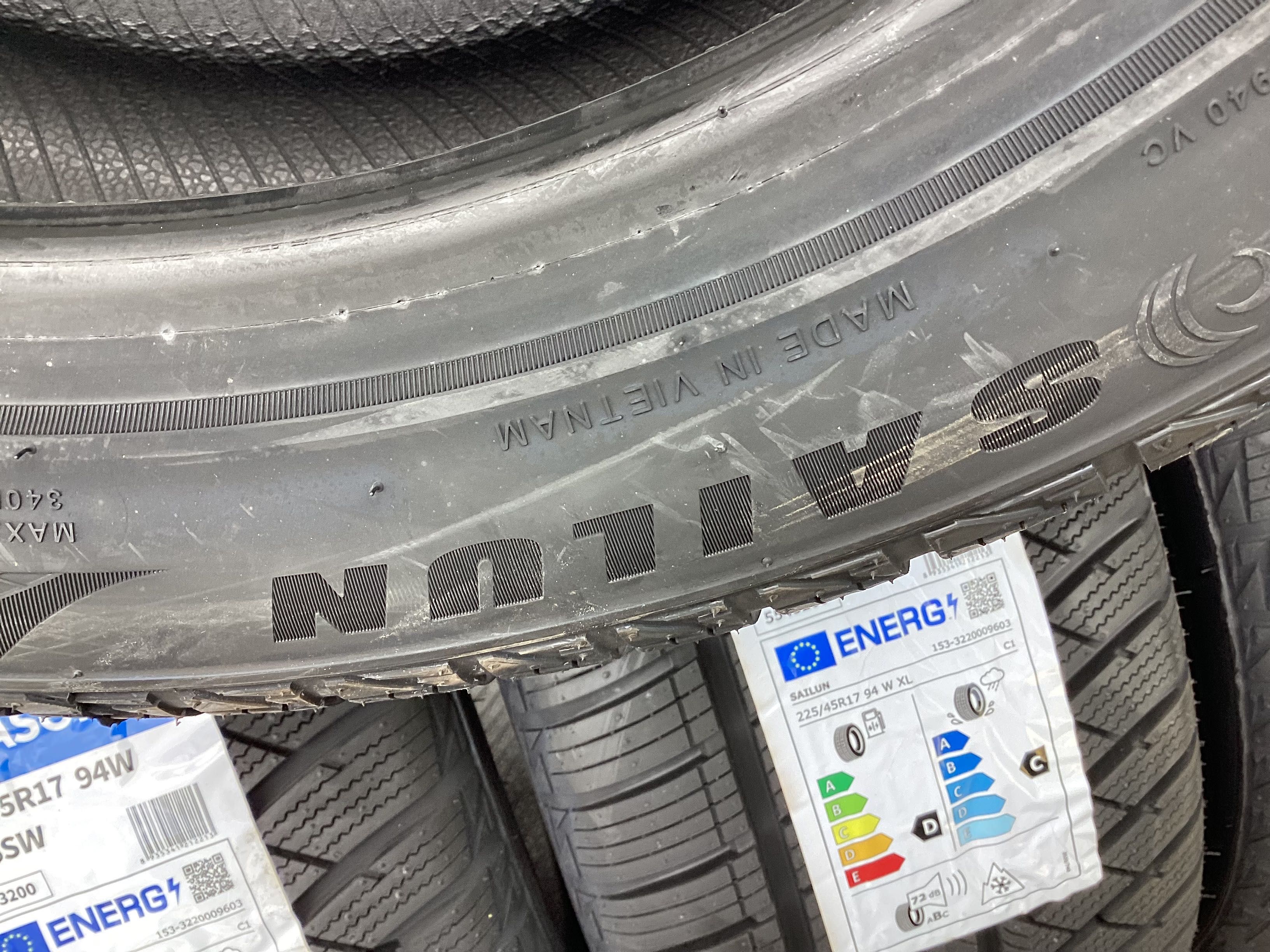 SAILUN 225/45r17 opony całoroczne Nowe Gwarancja