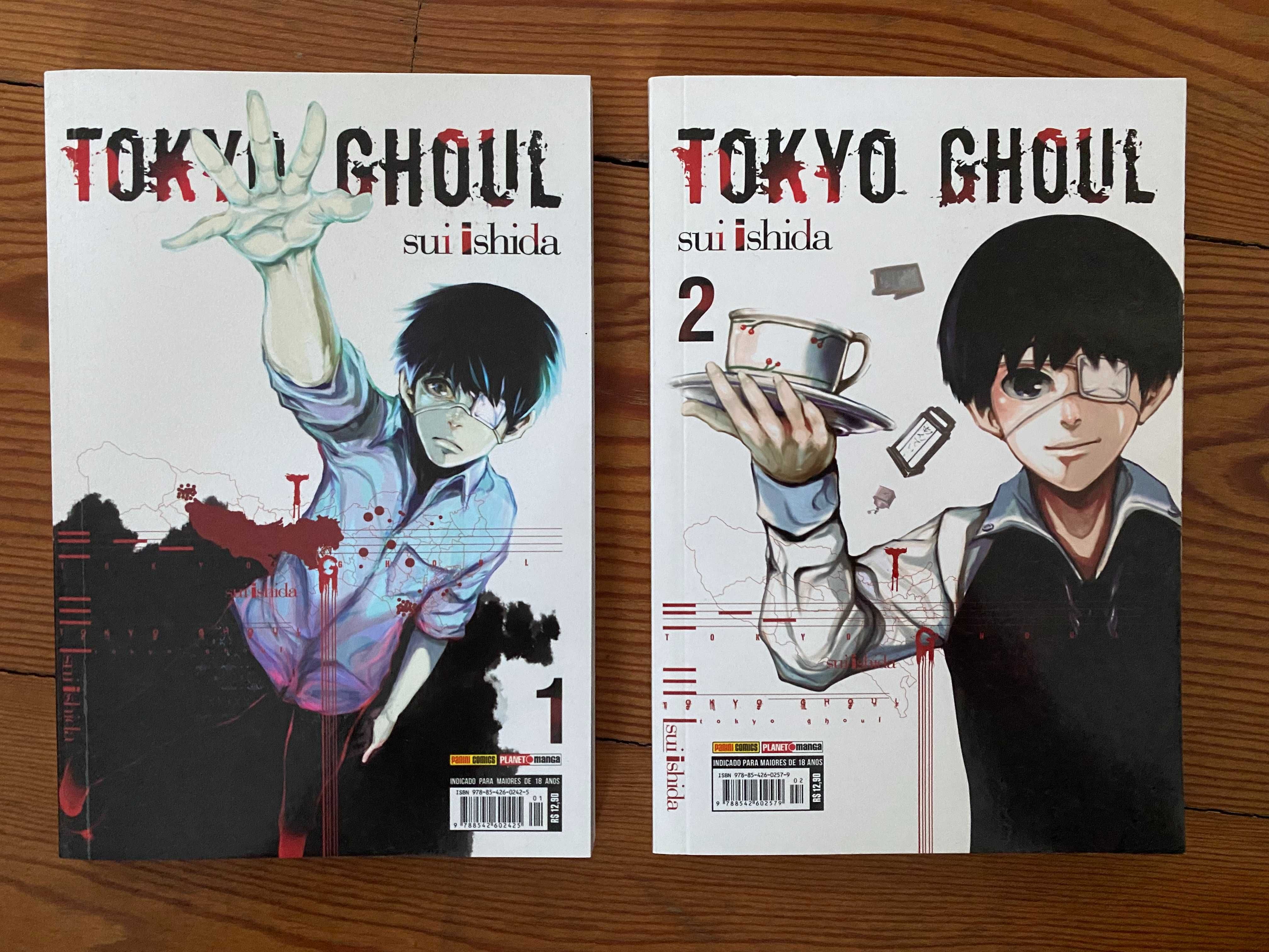 Tokyo Ghoul volume 1 e 2