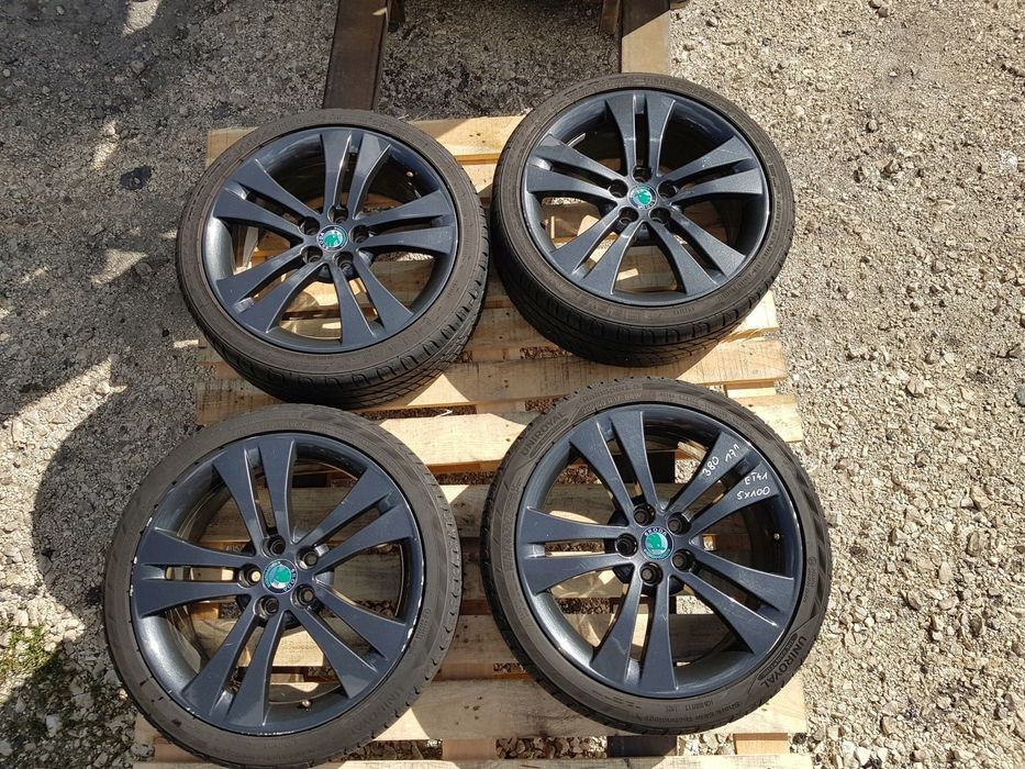 KOŁA ALUFELGI 5J0601025HA SKODA FABIA II RAPID 7.0 J x 17 5X100 ET 41