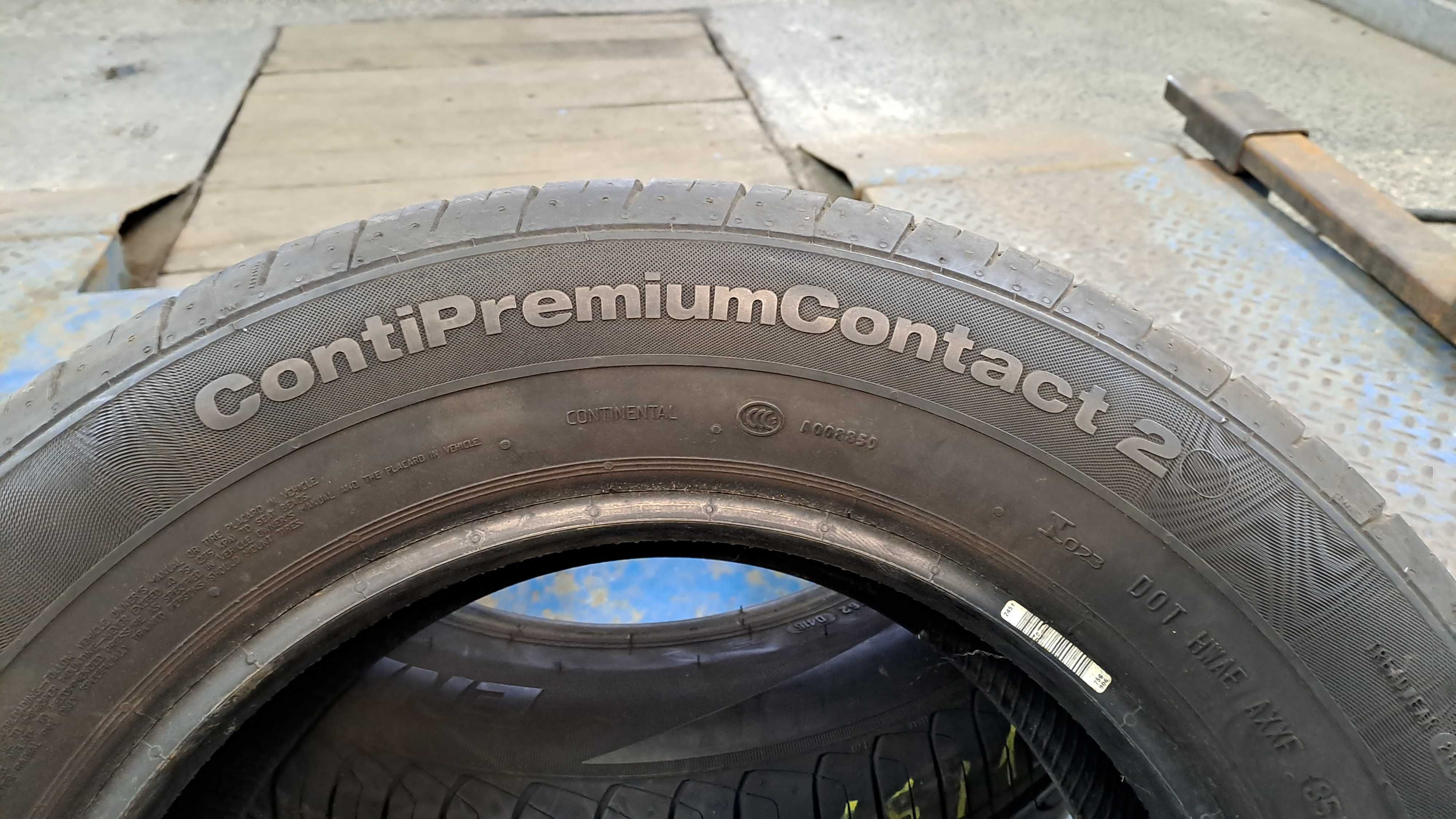 195/65r15 continental contipremiumcontact 2 opona pojedyncza 6,8mm