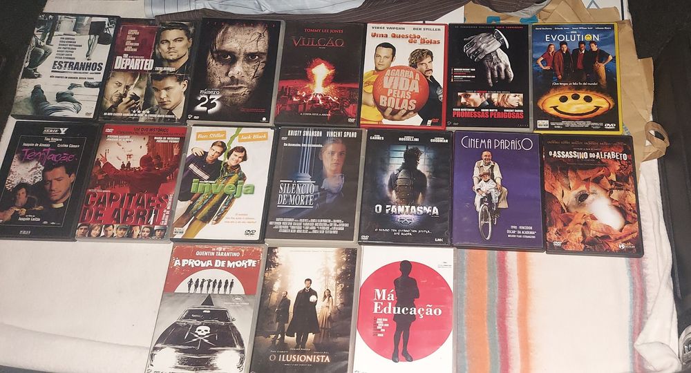17 filmes em DVD