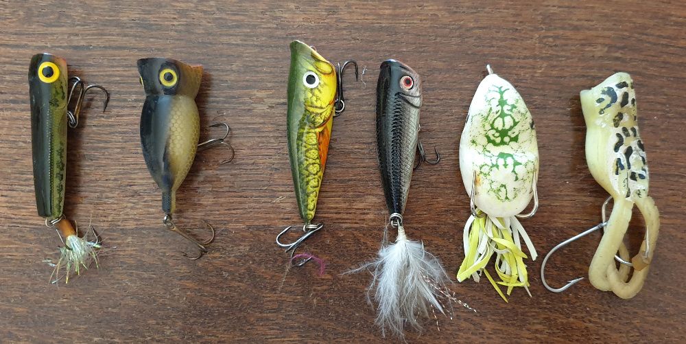 Zara Popper Crankbait Spinner Swimbait - Amostras em lote ou à unidade