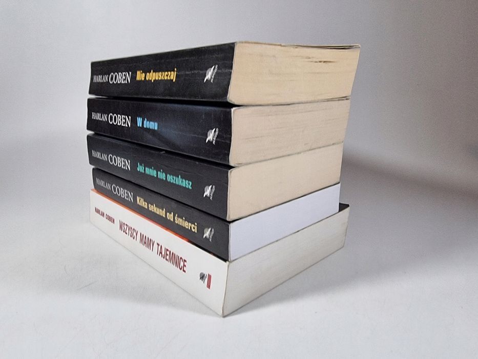 Harlan Coben / zestaw 5 książek / Kryminał