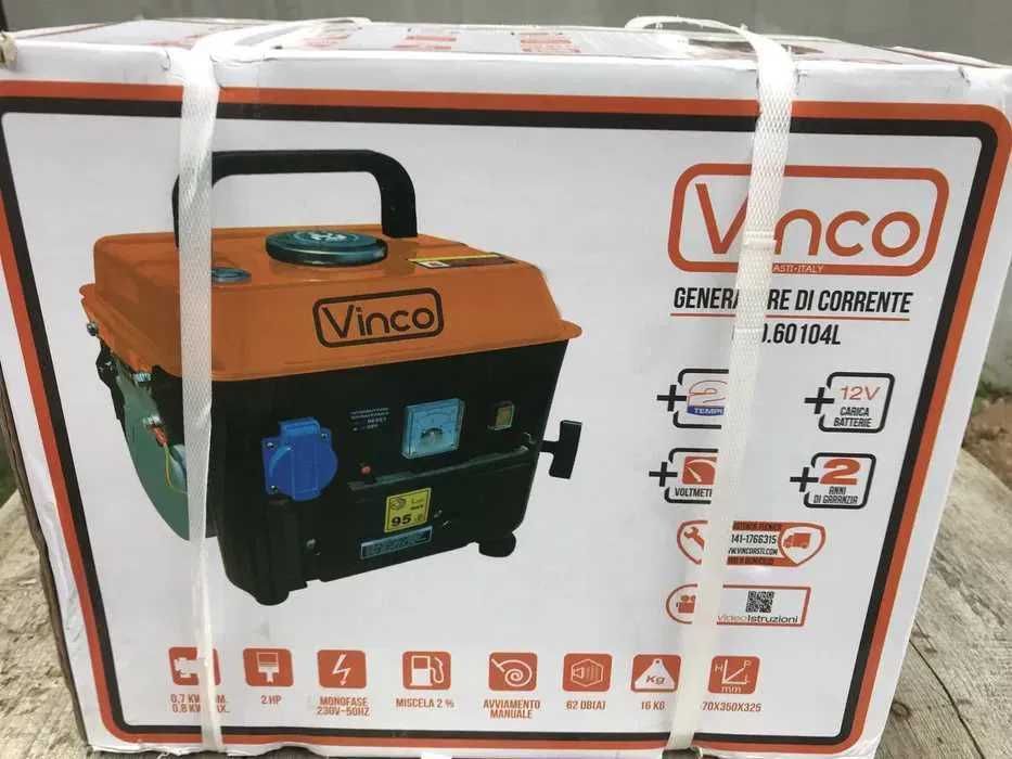 Генератор бензиновий VINCO 60104L Італія