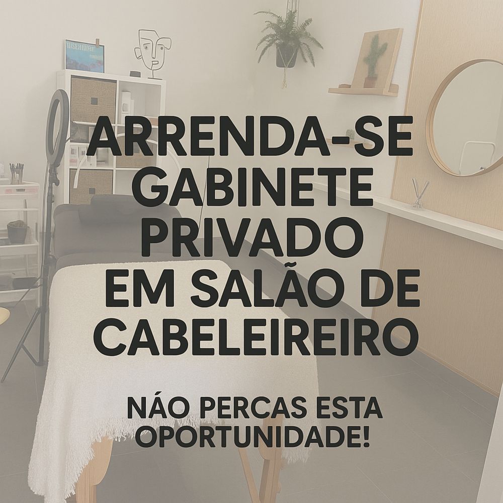 Gabinete loja arrenda-se
