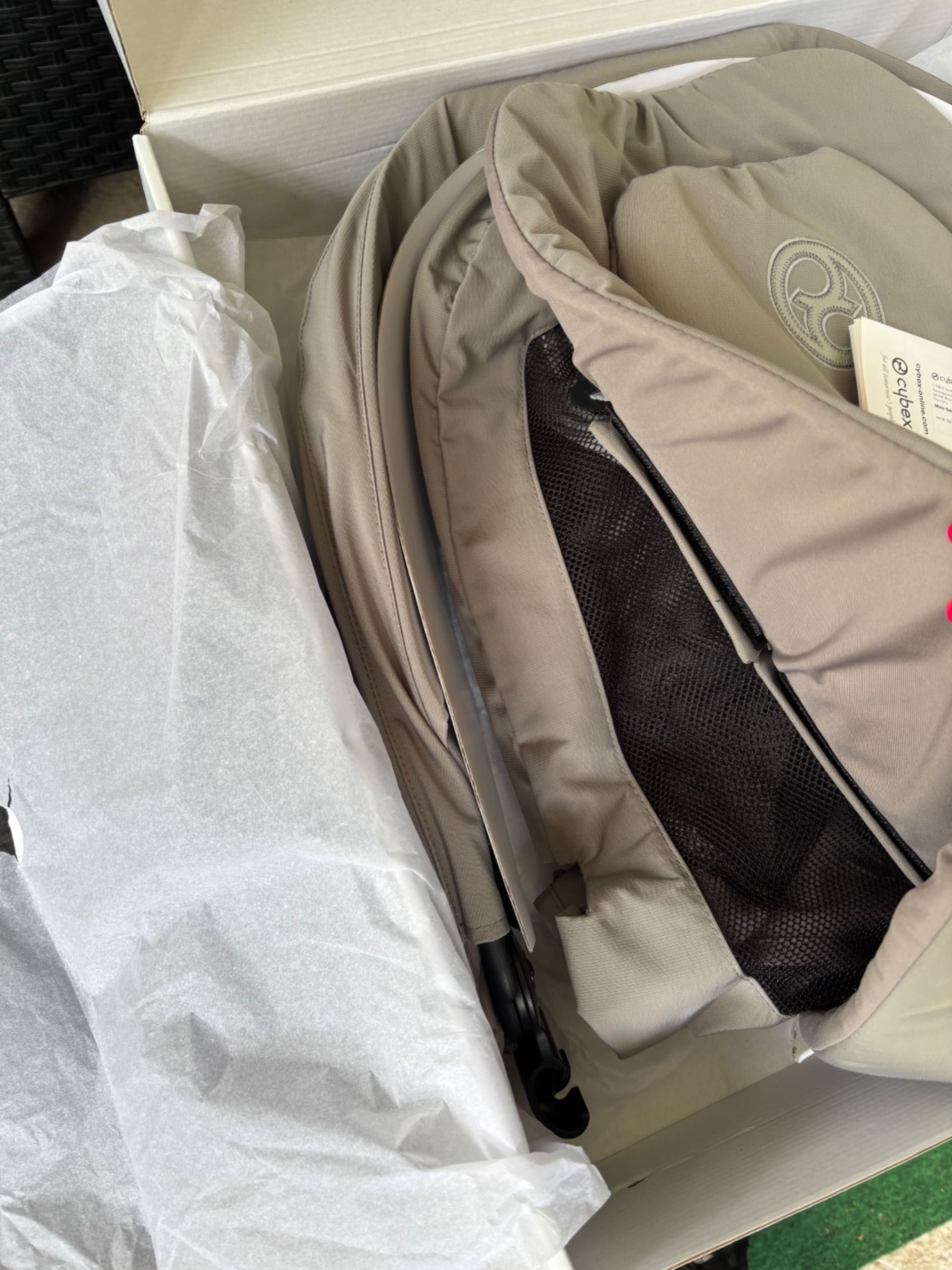 Tapicerka Cybex Mios 3.0 Mirage Grey