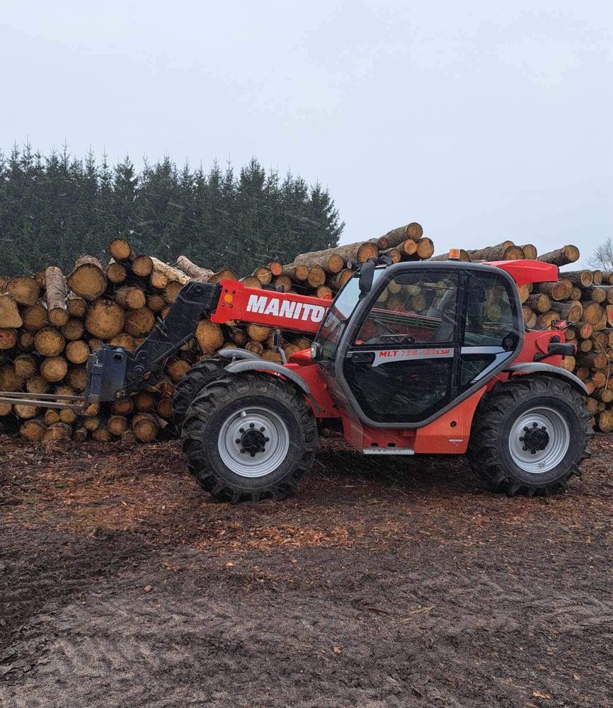 Ładowarka teleskopowa Manitou 735-120 turbo jcb