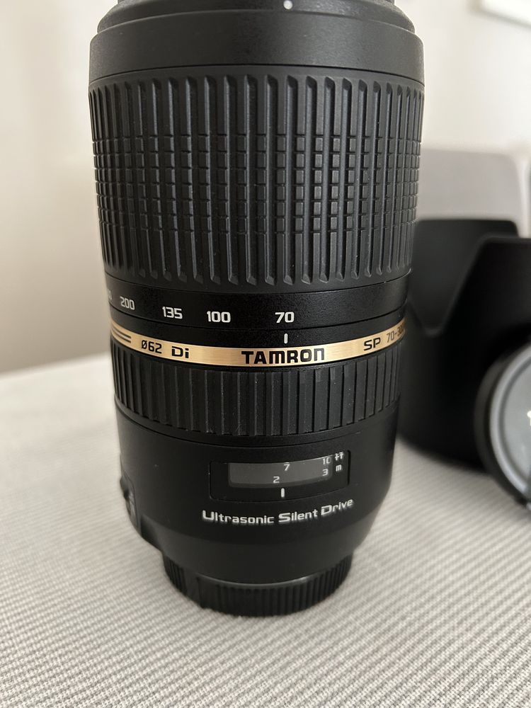 Objetiva Tamron SP 70-300 f4-5.6 (Sony A-mount)