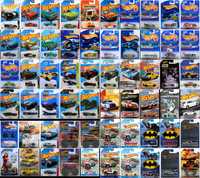 Машинки Hot Wheels Batman, Mini Monster Trucks, Delorean