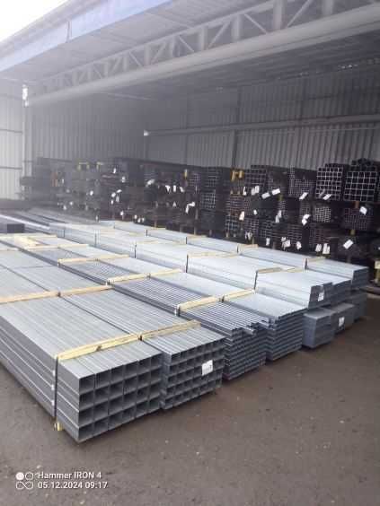 Profil ocynkowany 80x80x2 I gatunek słupek ogrodzeniowy