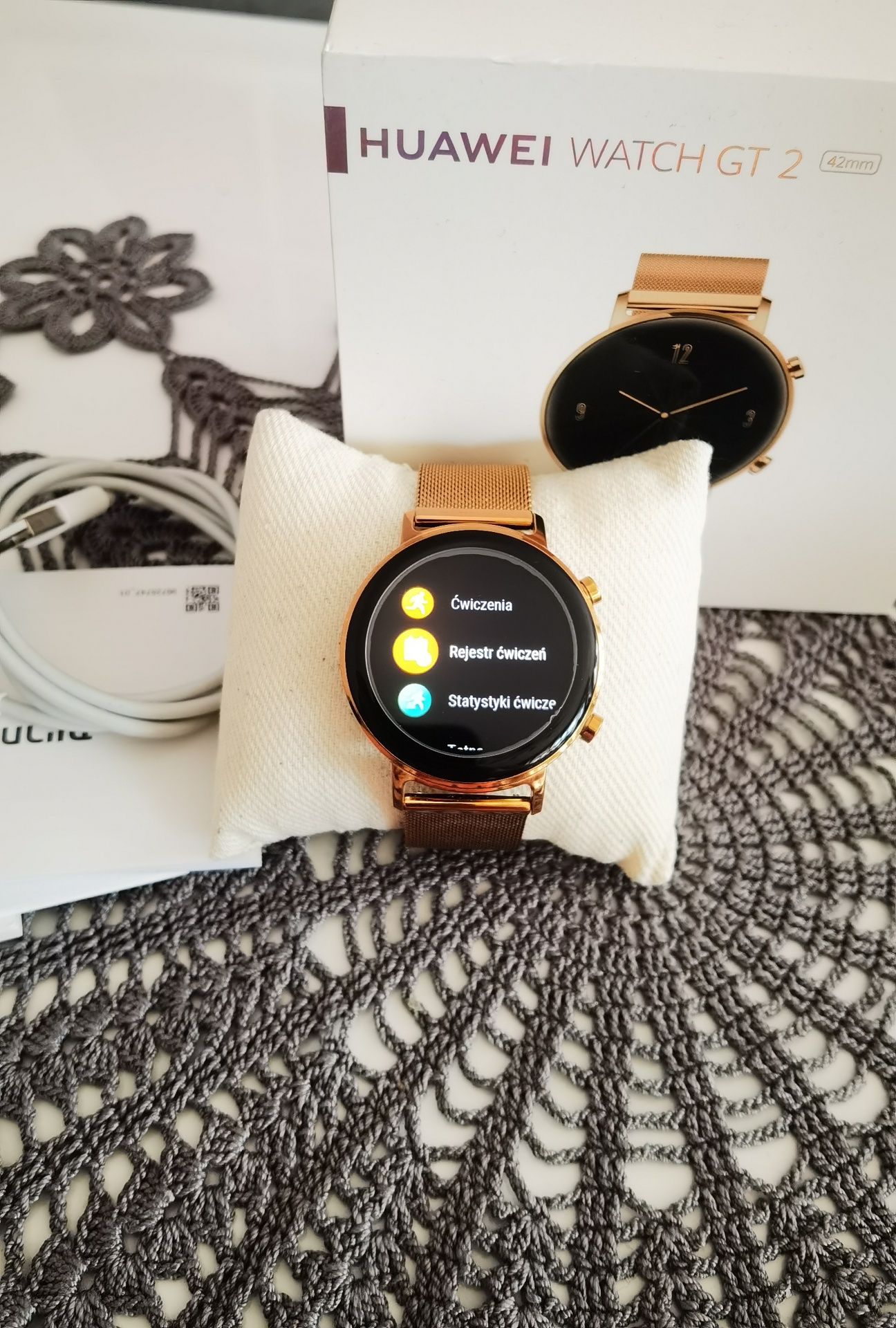 Smartwatch Huawei GT2 elegant złoty