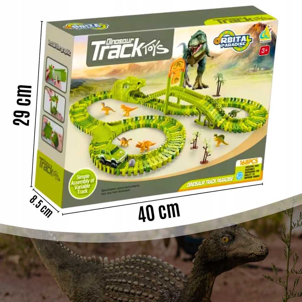 TOR WYŚCIGOWY prezent zabawka figurki autko