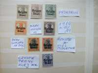 8szt.znaczki Mi10 przedruk 1916 Niemcy Okupacja BELGIA GERMANIA czyste
