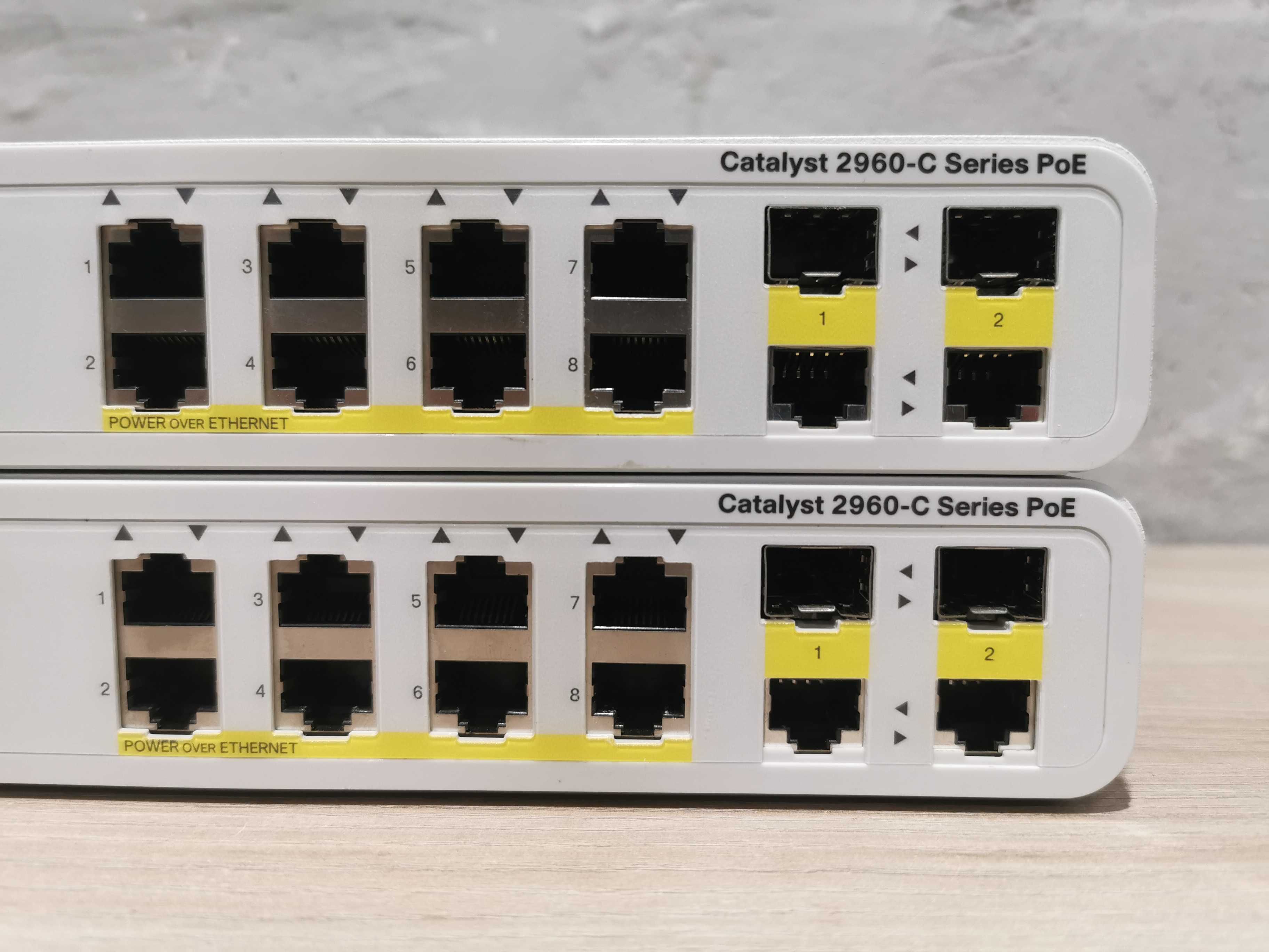 Коммутатор 8-Poe Cisco Catalyst WS-C2960C-8PC-L безнал/гарантия