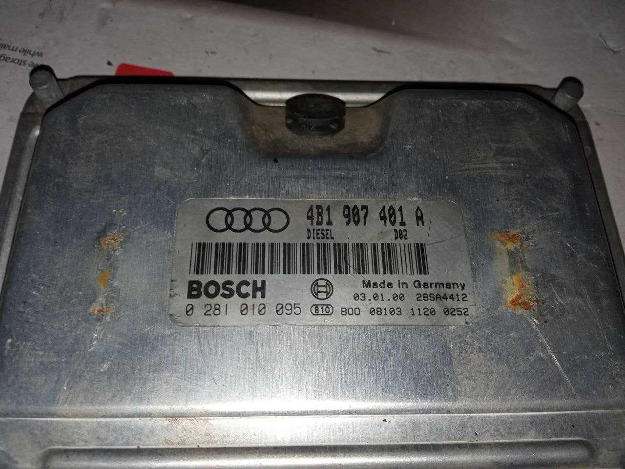 Блок управління двигуном Audi A6 C5 2.5TDI Ауді 4B1907401 A 0281010095