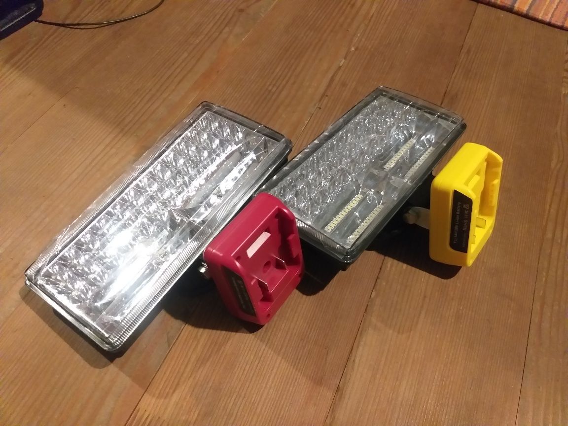 Ліхтар 84 LED Прожектор акум..й. для DeWALT,Milwaukee,Makita,Dnipro M