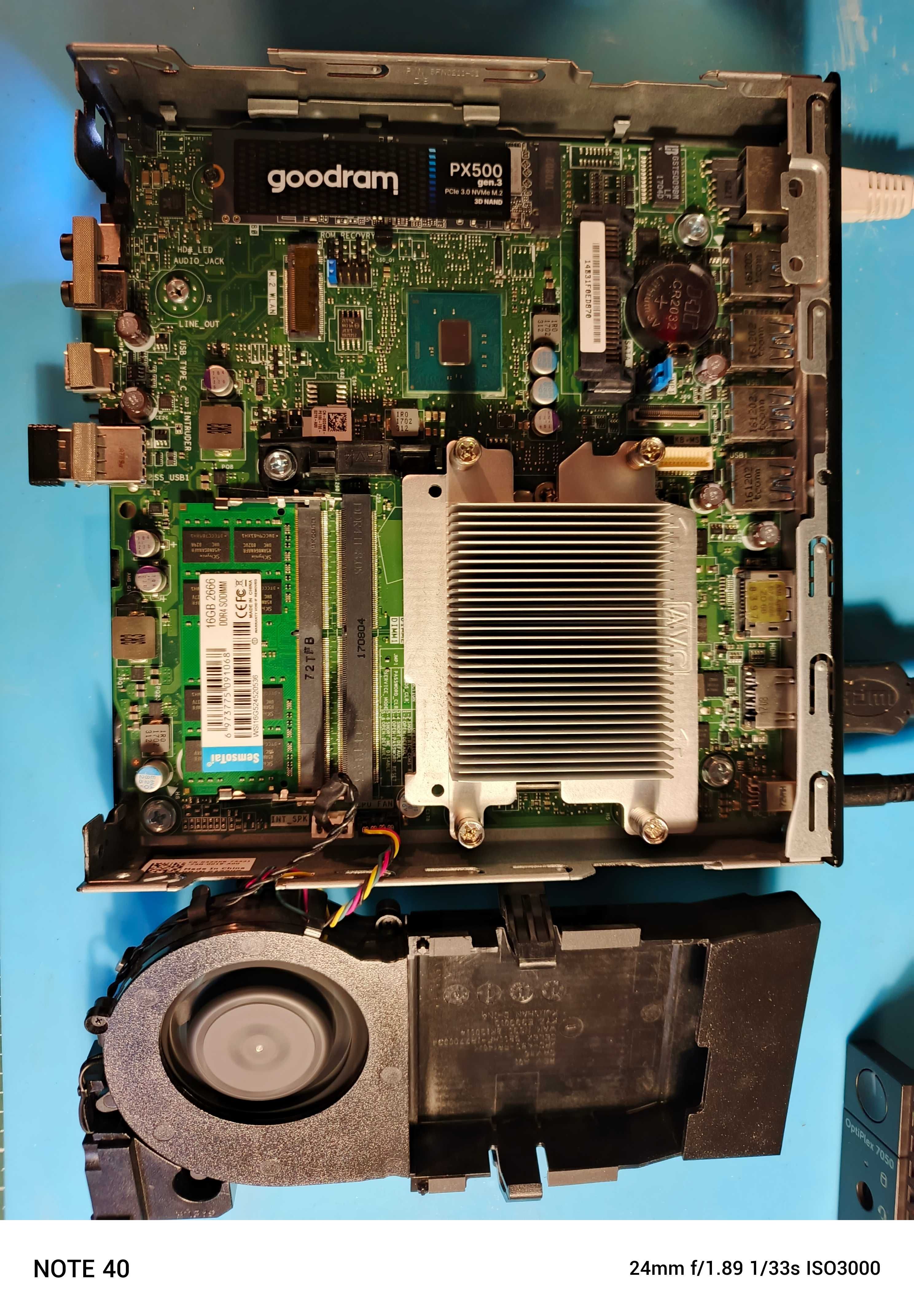 Komputer Mikro Dell OptiPLex 7050 i5 6gen. 7500T 2.70GHz Win11.Super.