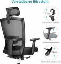 Ergonomiczne krzesło biurowe, krzesło do komputera