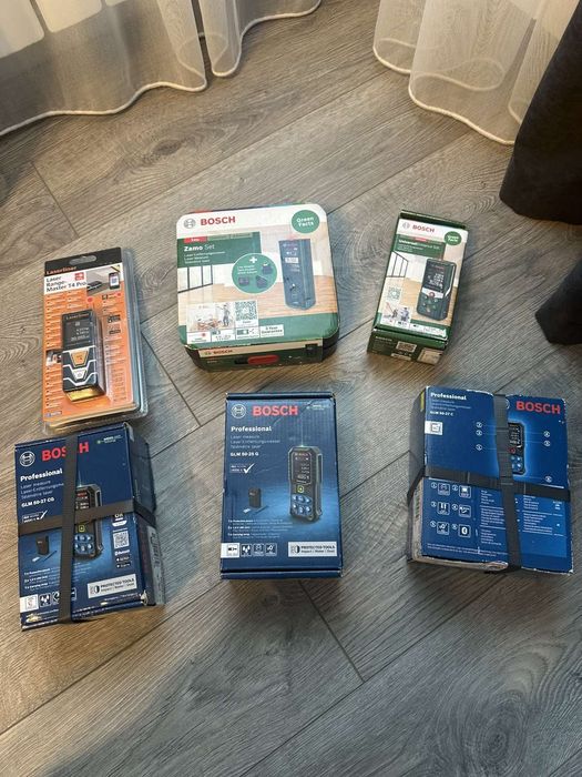 Лазерный дальномер Bosch . Рулетка. LaserRange-Master T4 Pro
Лазерная