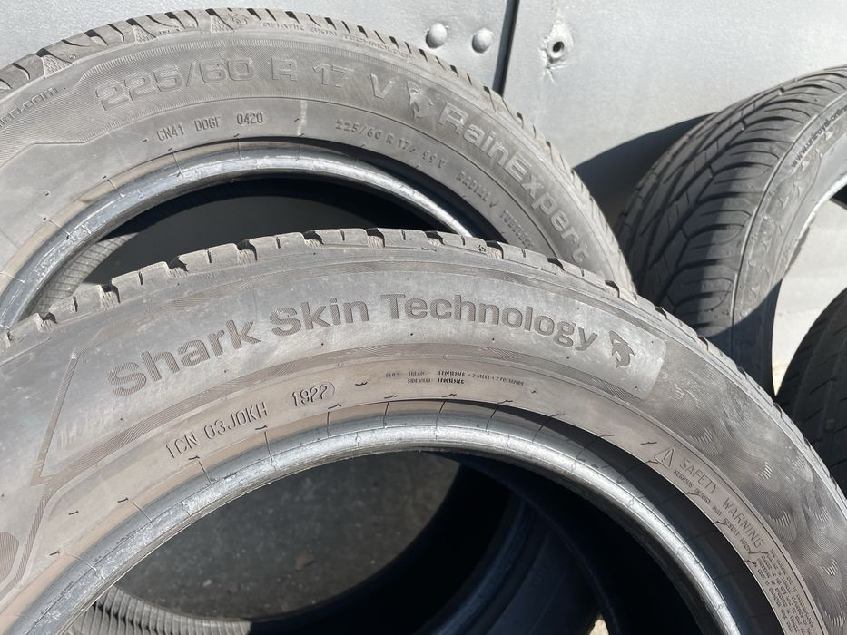 Sprzedam Opony Letnie UNIROYAL Rain Expert 5 225/60 R17 2022 Rok