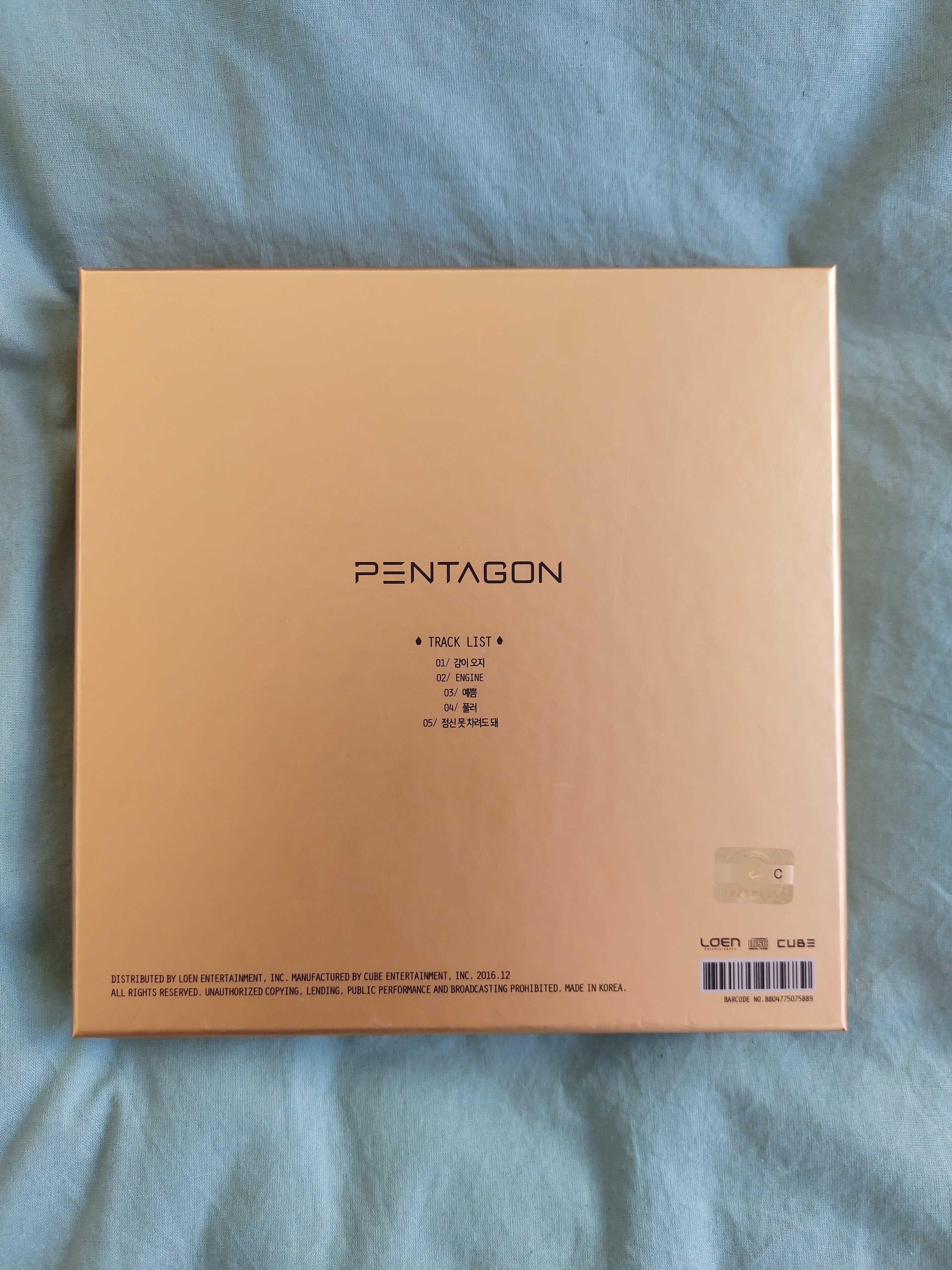 K-POP: PENTAGON - Five Senses (tudo incluído)