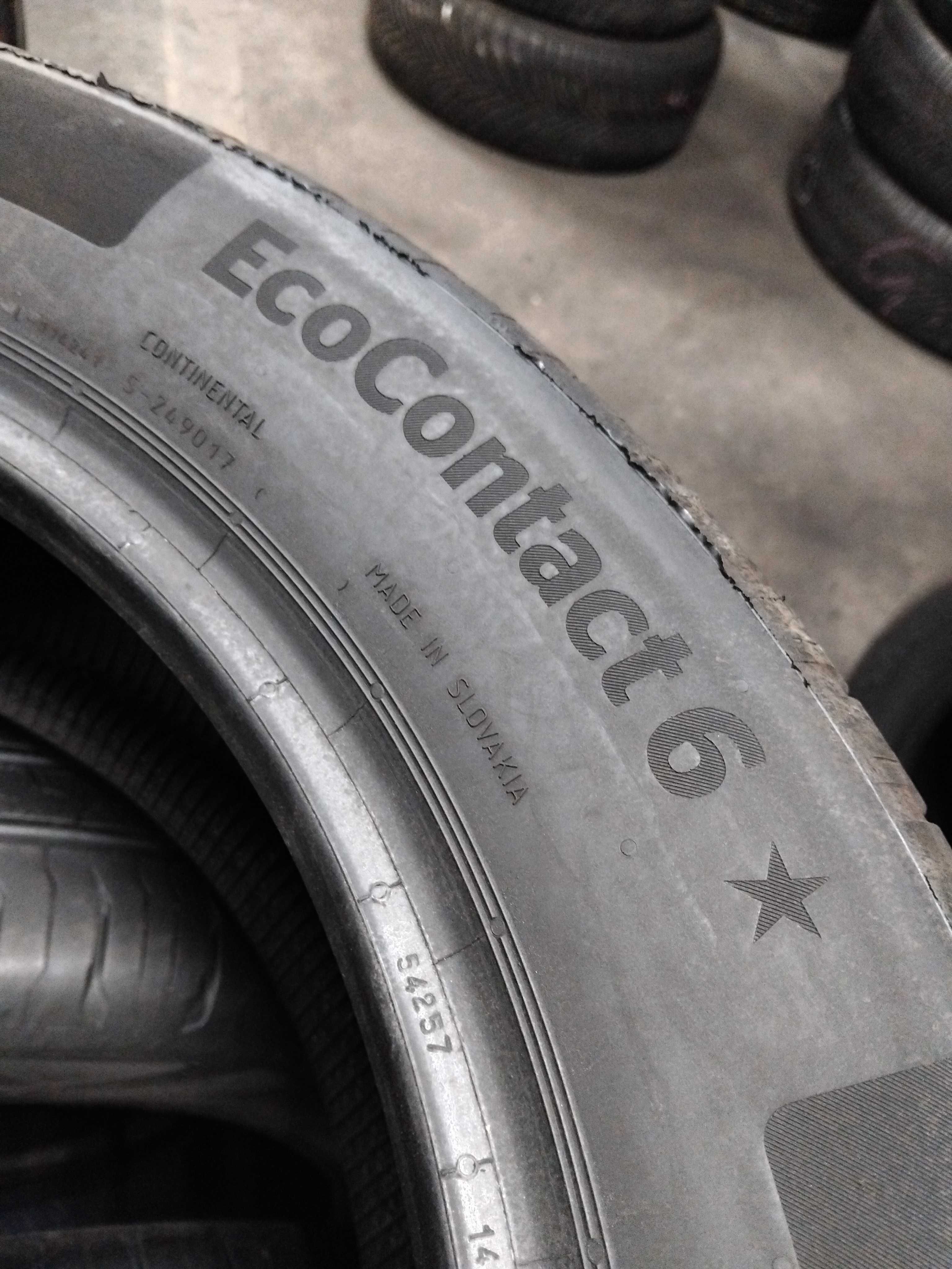Шини бу 225/50 R17 Continental EcoContact 6 Комплект Літо