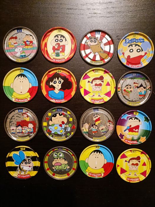 Tazos shinchan bollycao
