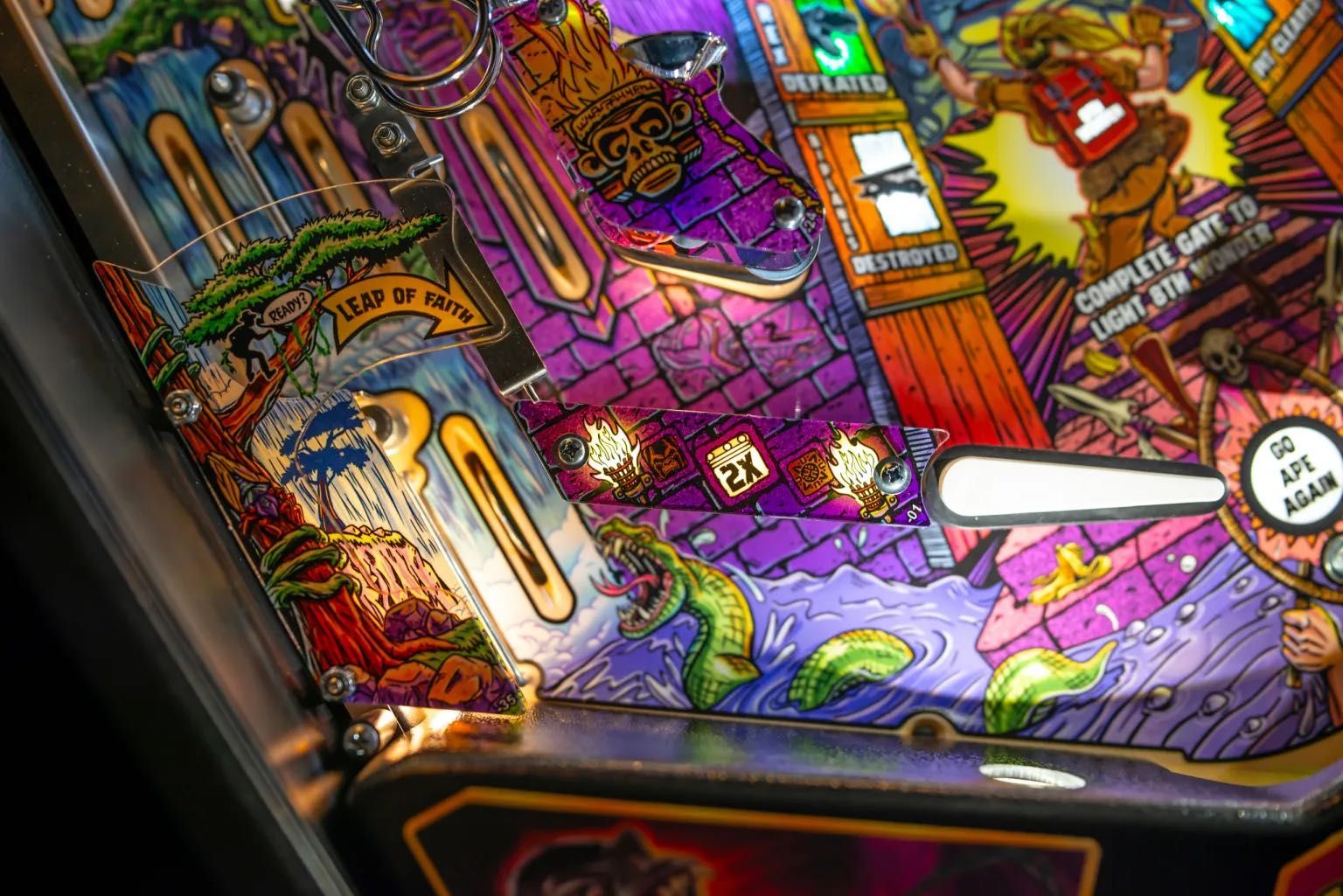 Flipper Pinball KING KONG Myth of Terror Island Stern PRO - Nowy