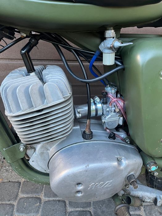 Motocykl MZ TS 150 jak NVA 1981